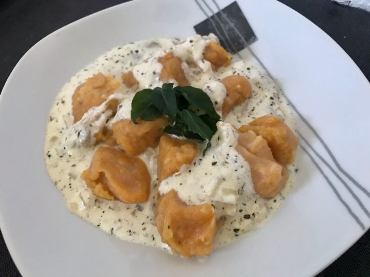 Luftig, leckere Gnocchi